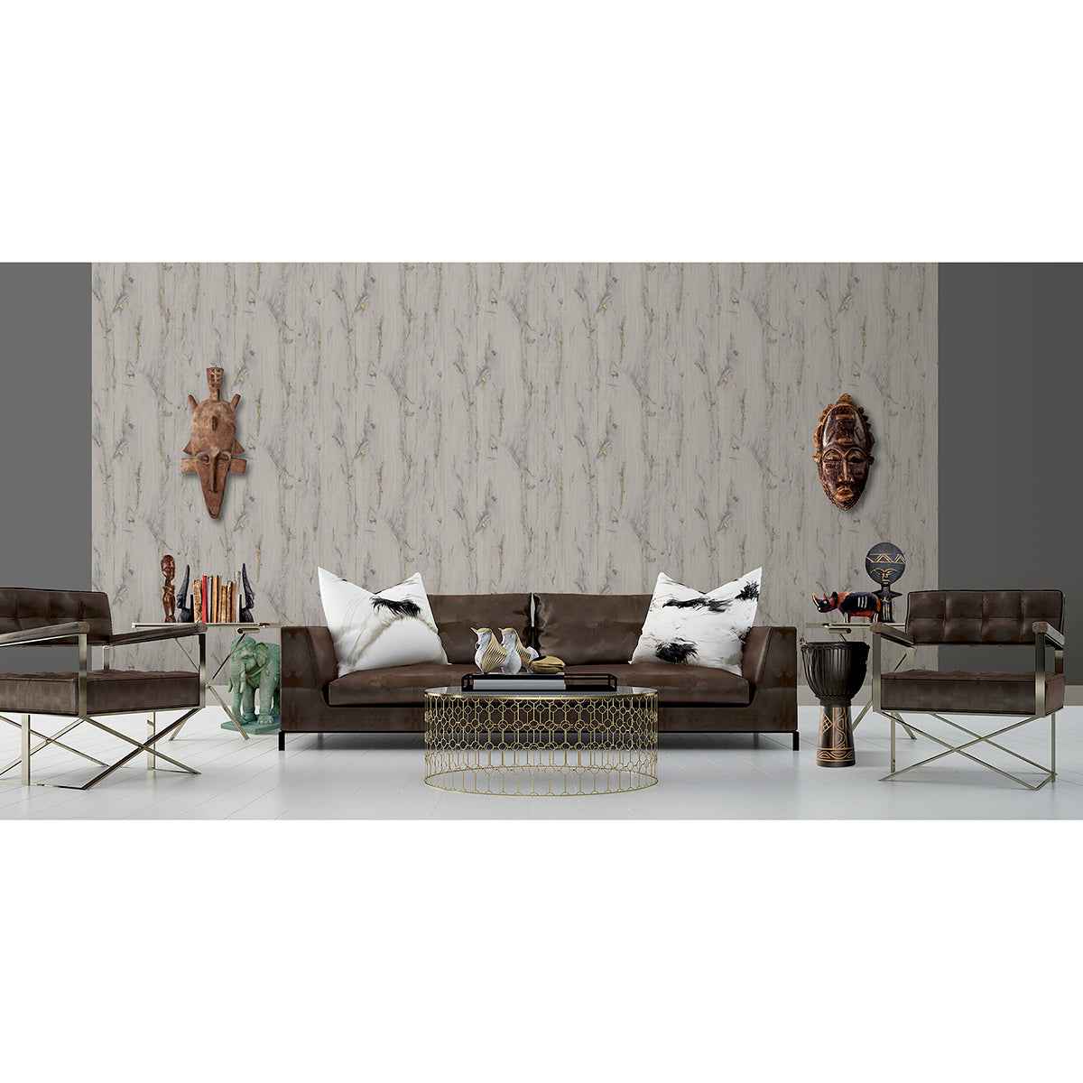 Jackson Taupe Wooden Plank Wallpaper - York Wallcoverings - 4020-86007 - York Wallcoverings Wallpaper