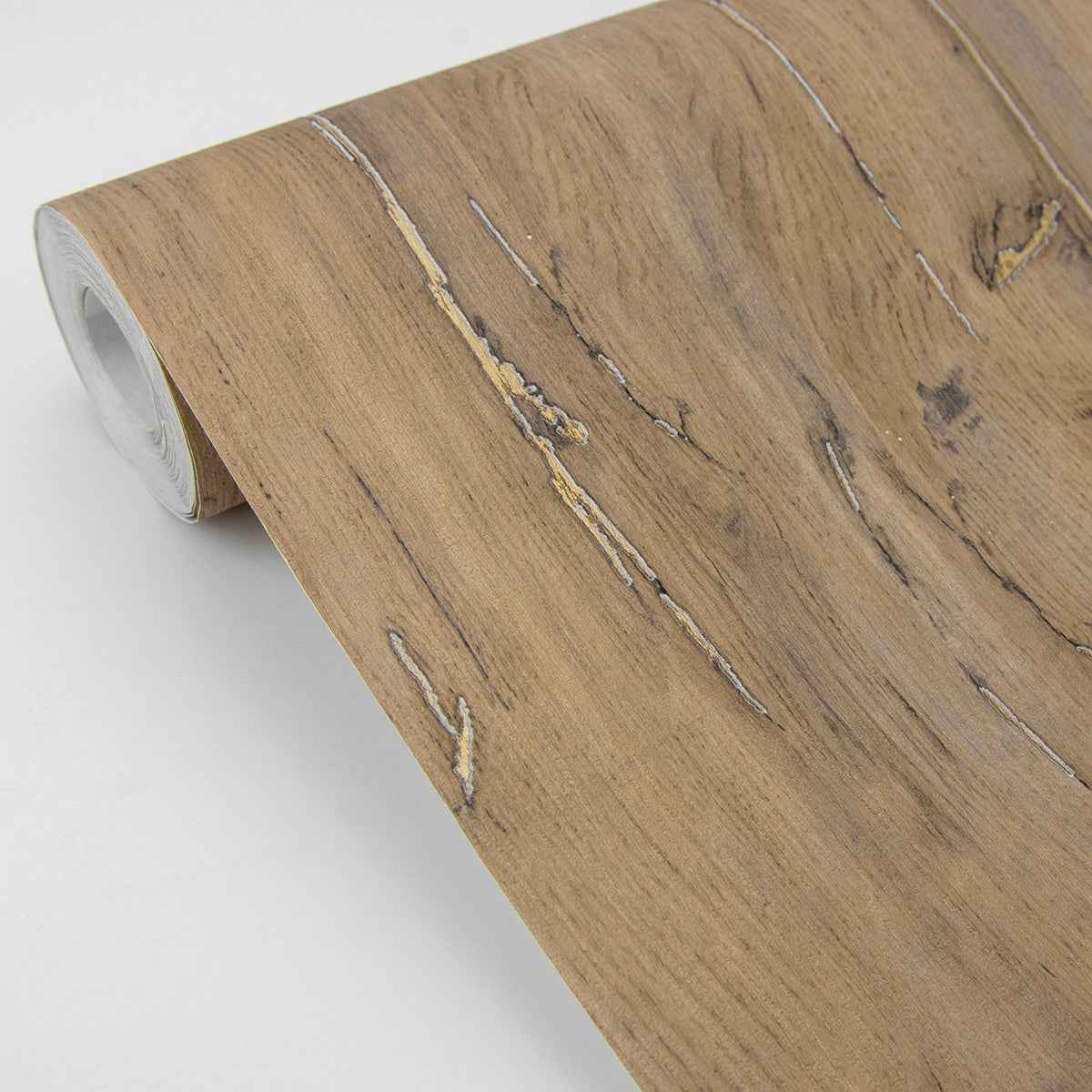 Jackson Light Brown Wooden Plank Wallpaper - York Wallcoverings - 4020-86018 - York Wallcoverings Wallpaper