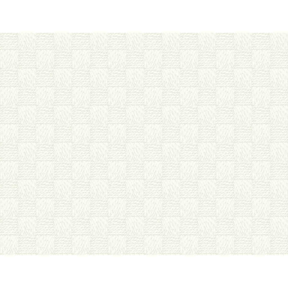 Calabash Dove Rope Basketweave Wallpaper - York Wallcoverings - 2927-80800