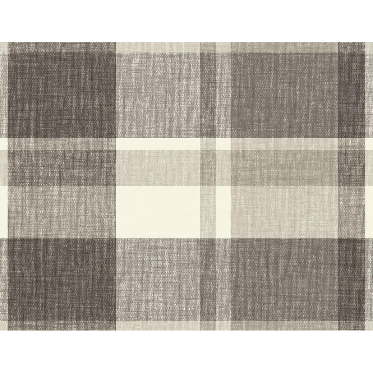 Madaket Charcoal Plaid Wallpaper - York Wallcoverings - 2927-81100 - York Wallcoverings Wallpaper