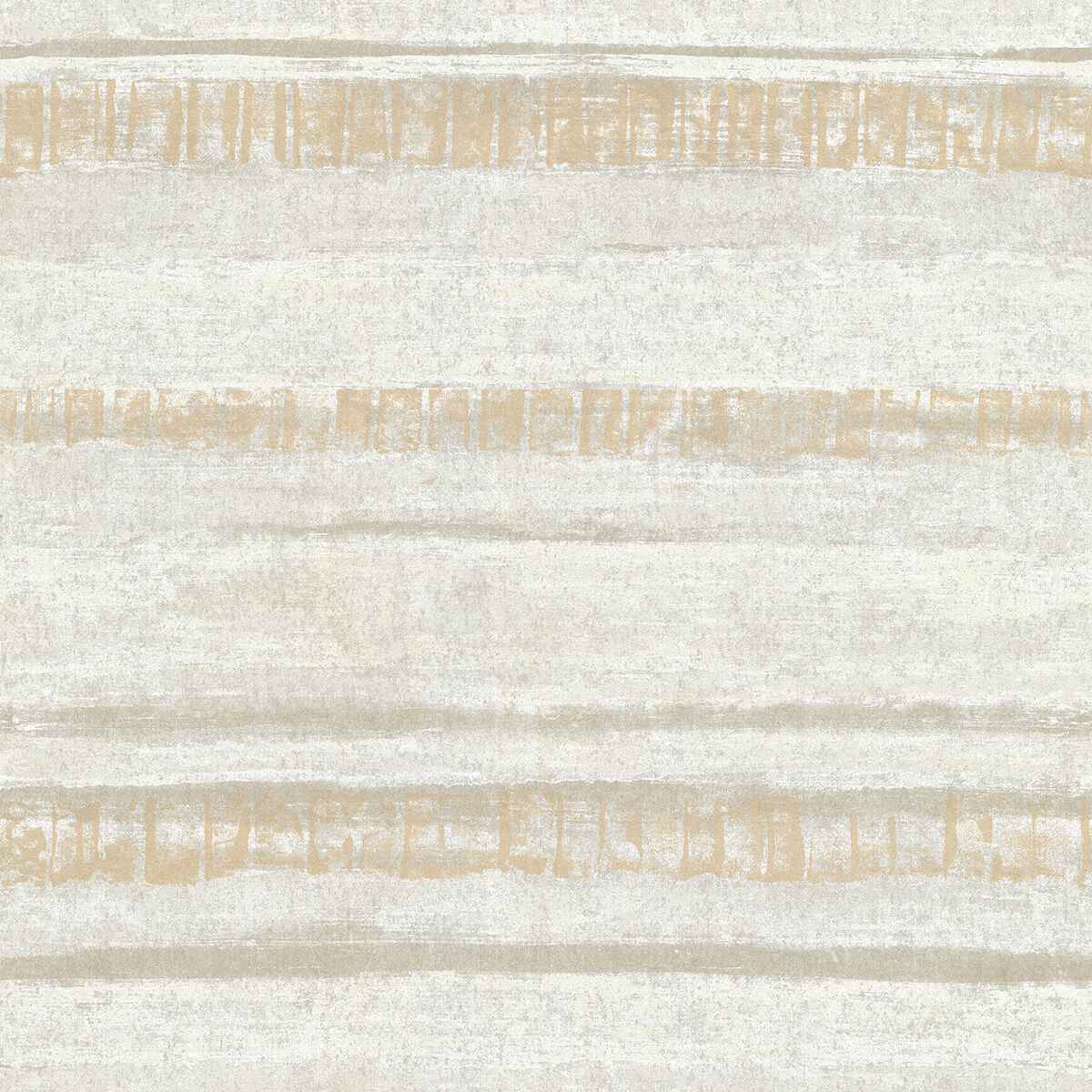 Rakasa Gold Distressed Stripe Wallpaper - York Wallcoverings - 4019-86416 - York Wallcoverings Wallpaper