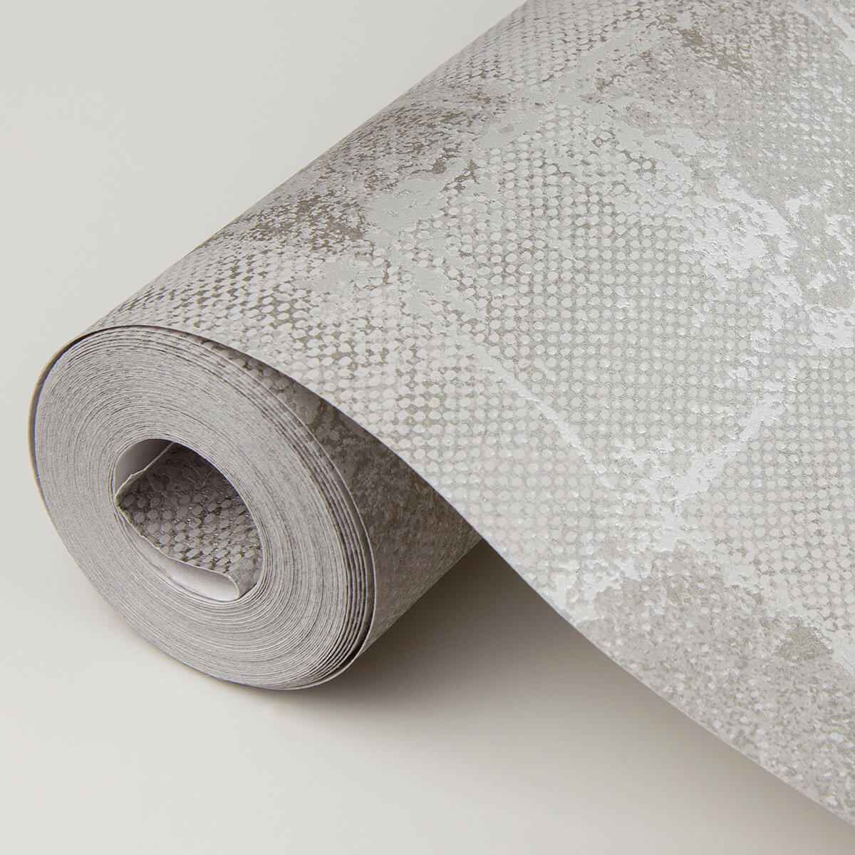 Varak Silver Checkerboard Wallpaper - York Wallcoverings - 4019-86421 - York Wallcoverings Wallpaper