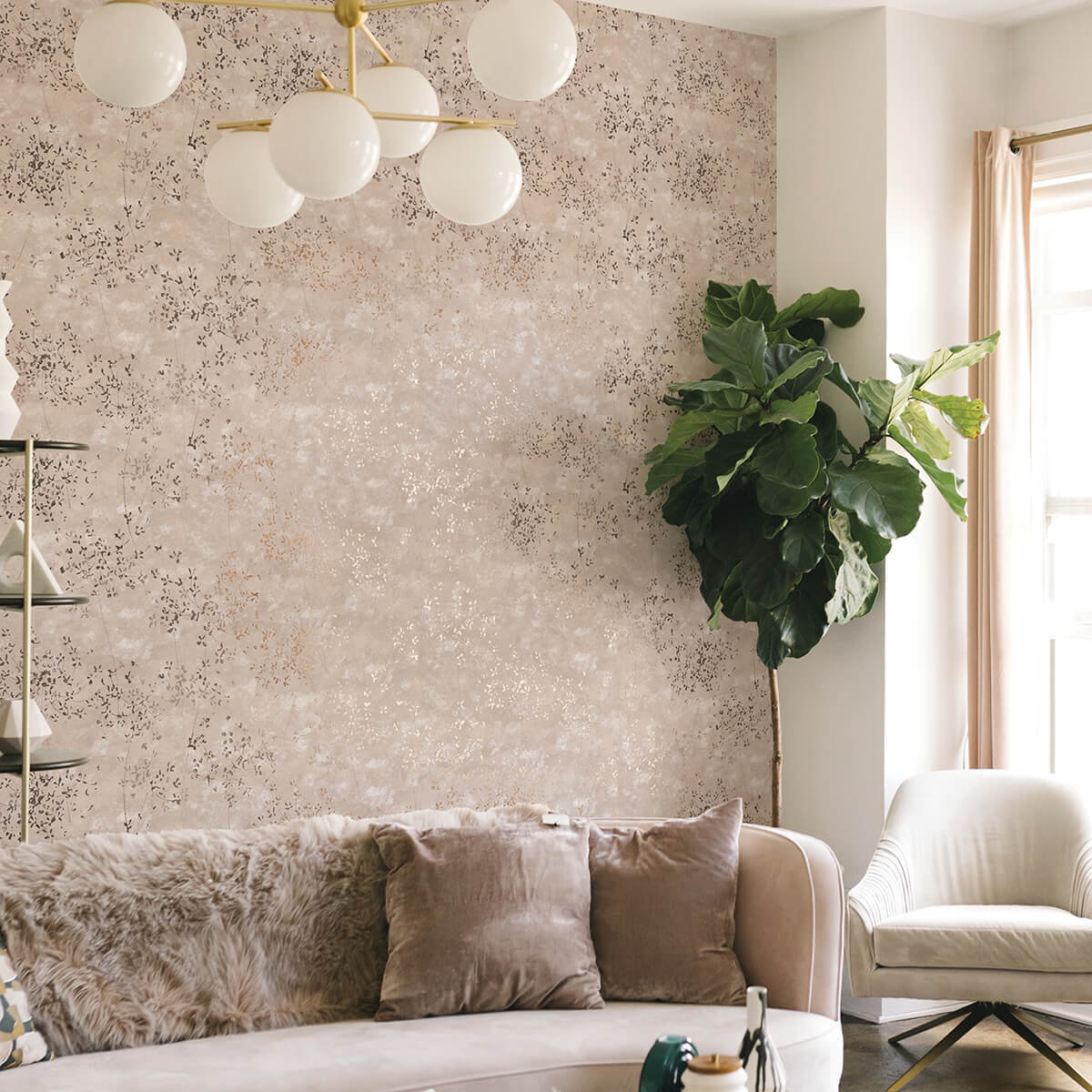 arian-rose-gold-inkburst-wallpaper-york-wallcoverings-4019-86426 - York Wallcoverings Wallpaper