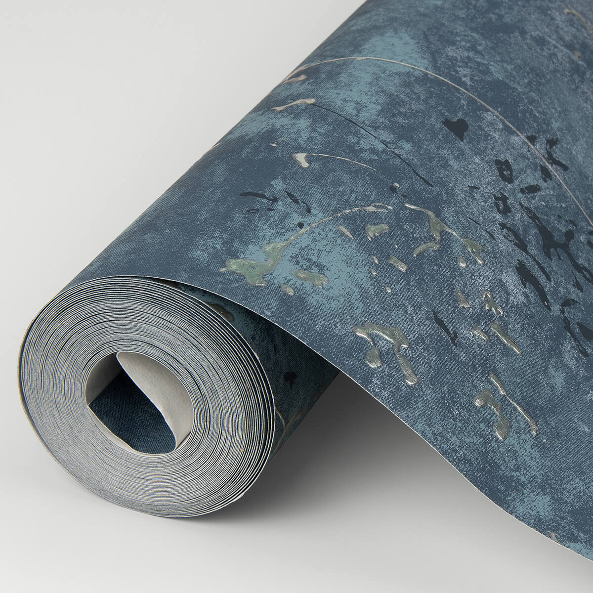 arian-blue-inkburst-wallpaper-york-wallcoverings-4019-86429 - York Wallcoverings Wallpaper