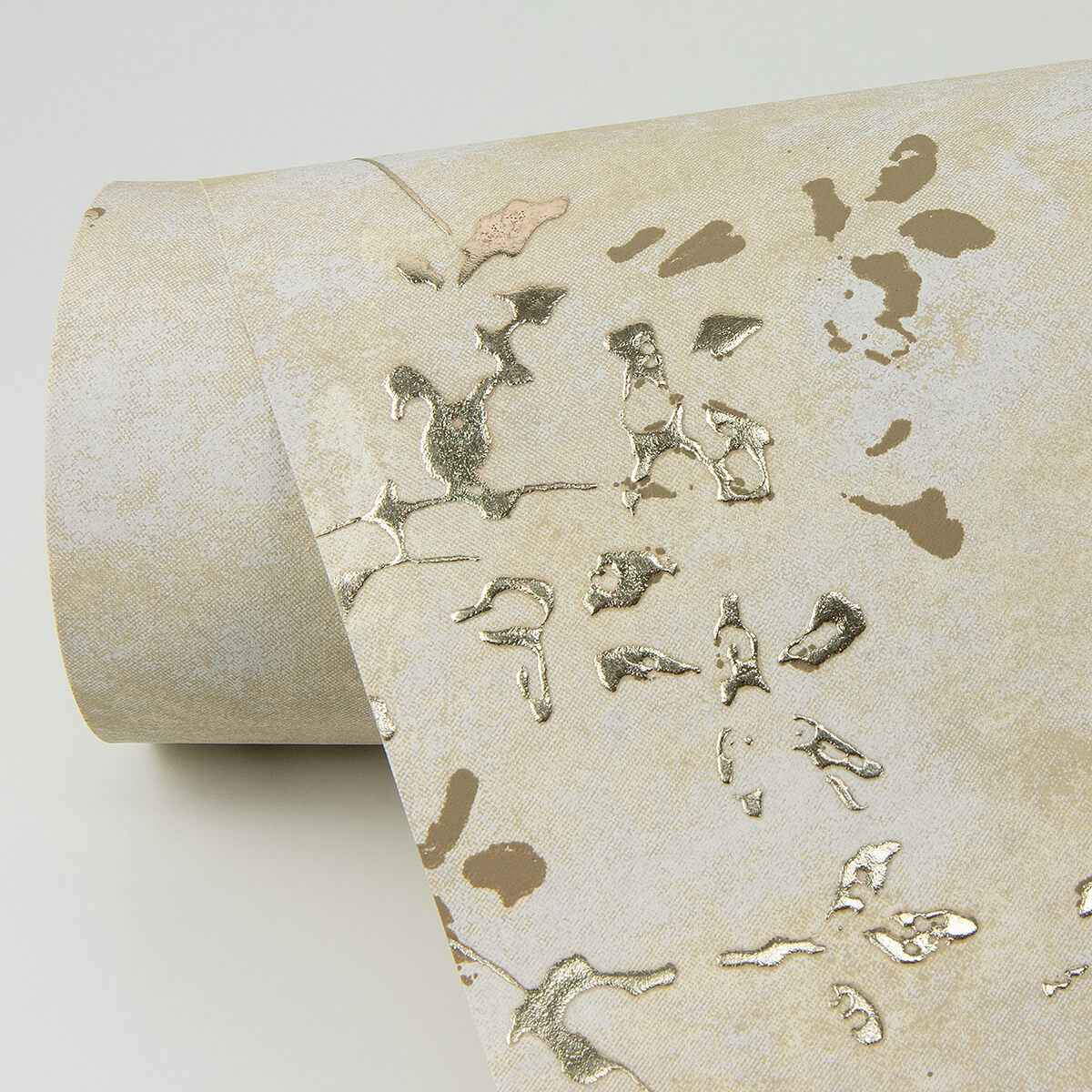Arian Gold Inkburst Wallpaper - York Wallcoverings - 4019-86430