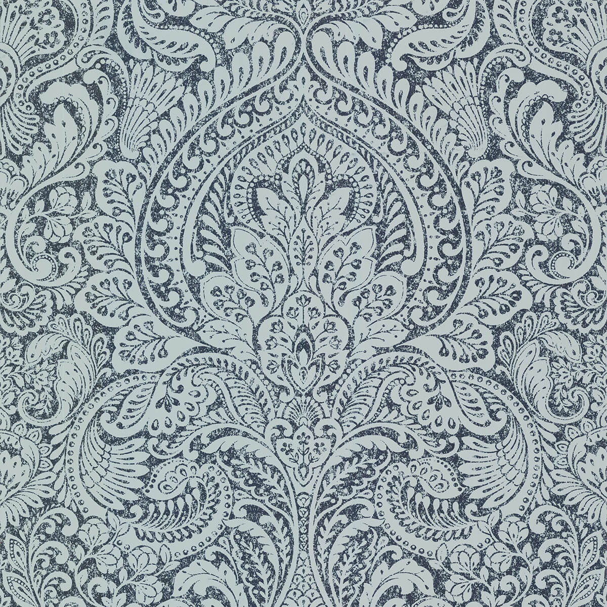 artemis-sapphire-floral-damask-wallpaper-york-wallcoverings-4019-86442 - York Wallcoverings Papel pintado