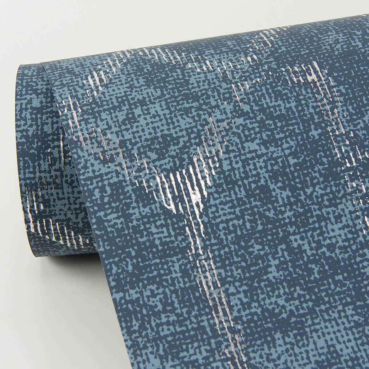 Ziva Blue Trellis Wallpaper - York Wallcoverings - 4019-86449 - York Wallcoverings Wallpaper