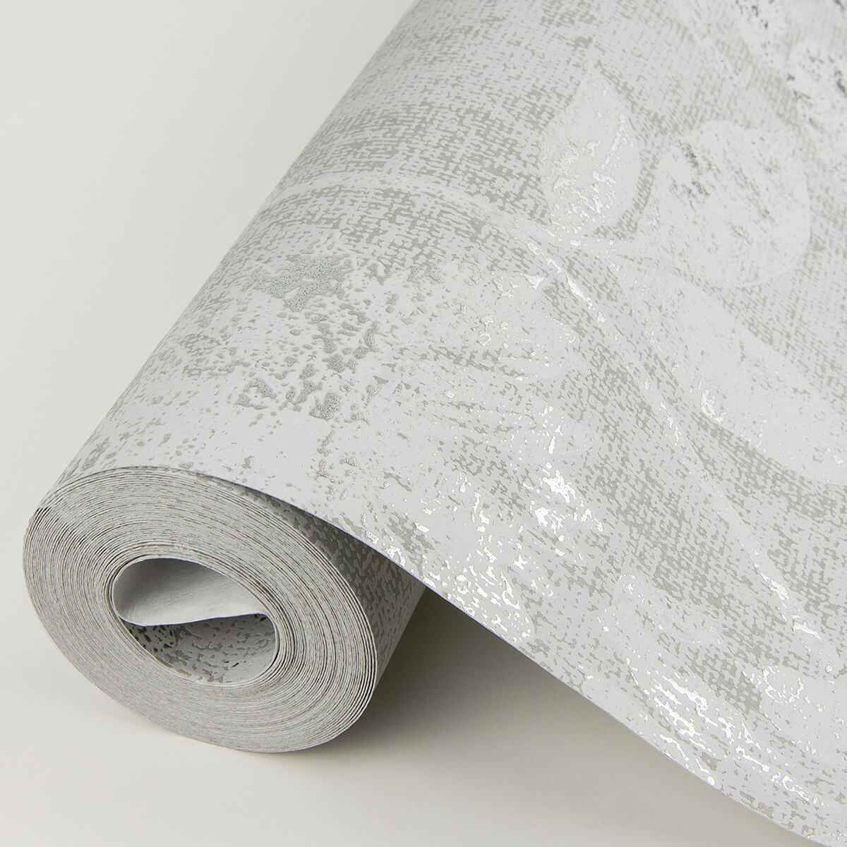 Kala Platinum Floral Wallpaper - York Wallcoverings - 4019-86459 - York Wallcoverings Wallpaper