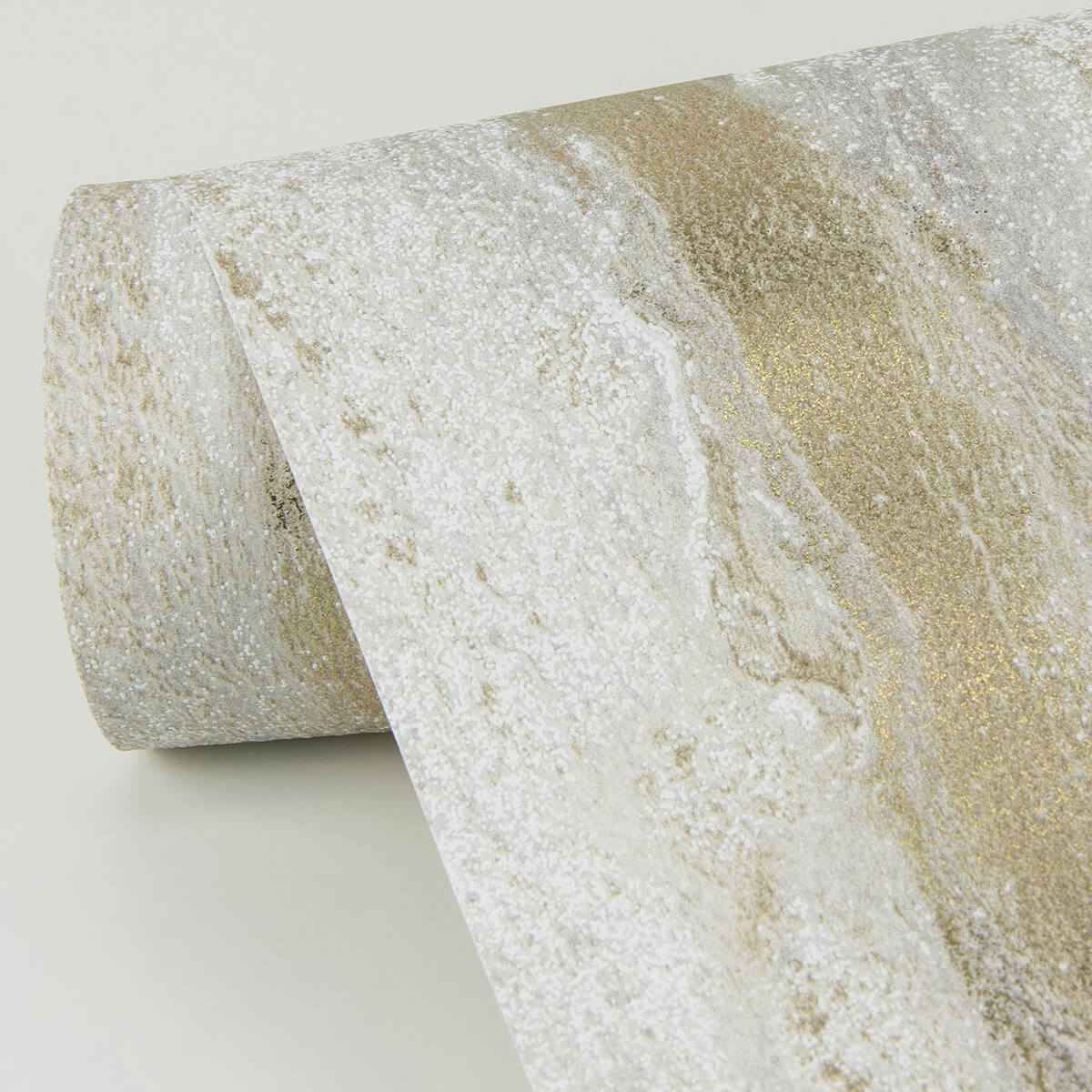 Delesse Gold Marbled Wallpaper - York Wallcoverings - 4019-86461 - York Wallcoverings Wallpaper