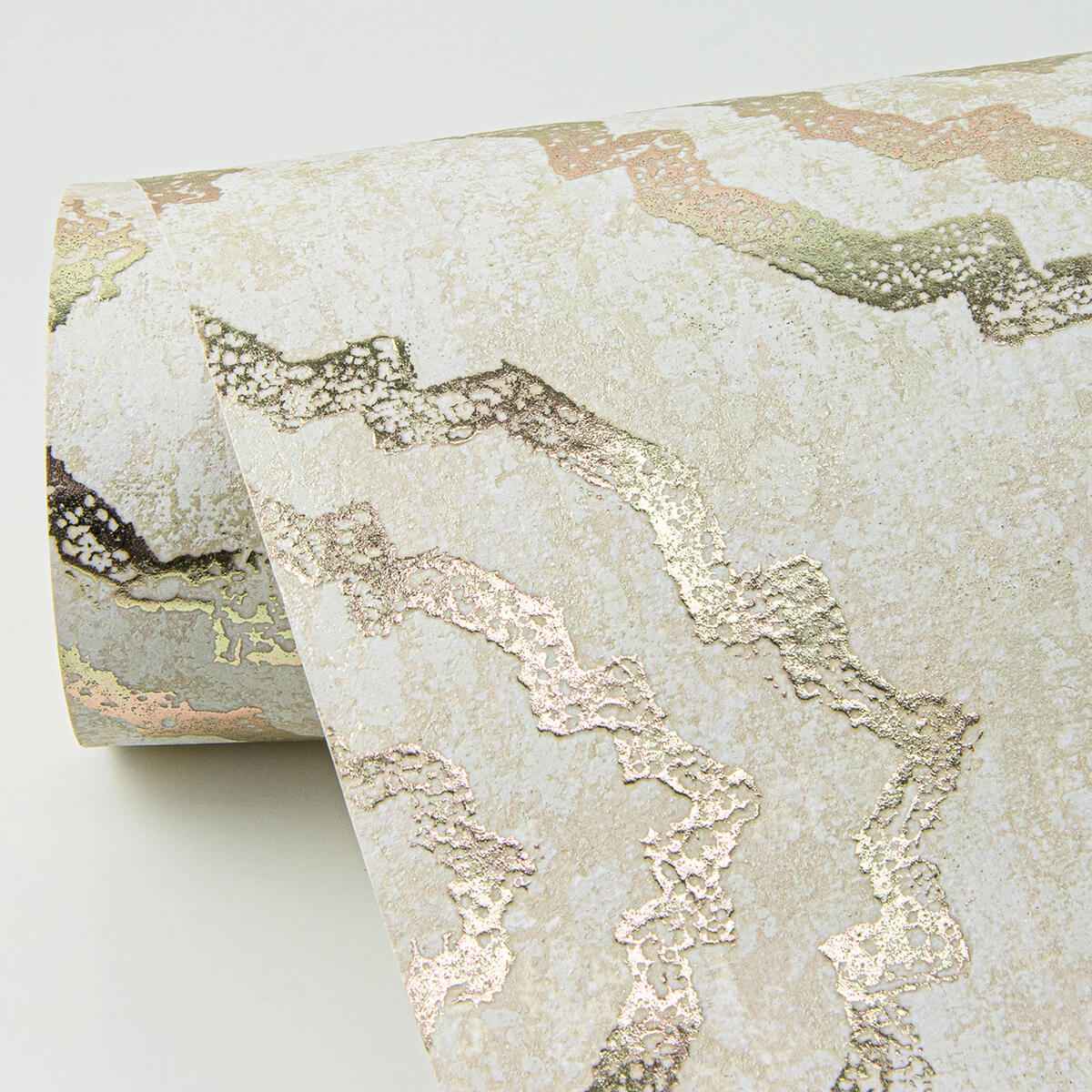 Uma Gold Star Medallion Wallpaper - York Wallcoverings - 4019-86463