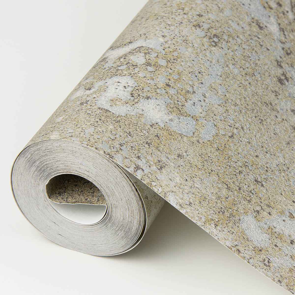 Kulta Pewter Cemented Wallpaper - York Wallcoverings - 4019-86470 - York Wallcoverings Wallpaper