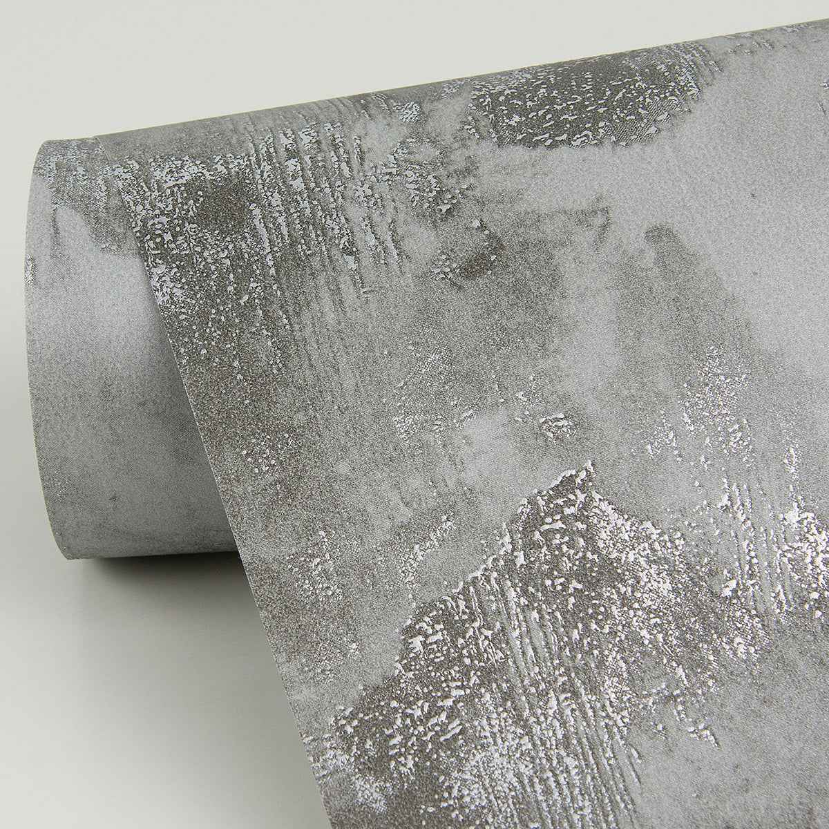 Toula Silver Abstract Wallpaper - York Wallcoverings - 4019-86477