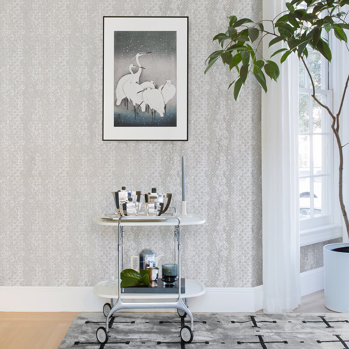 alama-platinum-diamond-wallpaper-york-wallcoverings-4019-86479 - York Wallcoverings Wallpaper