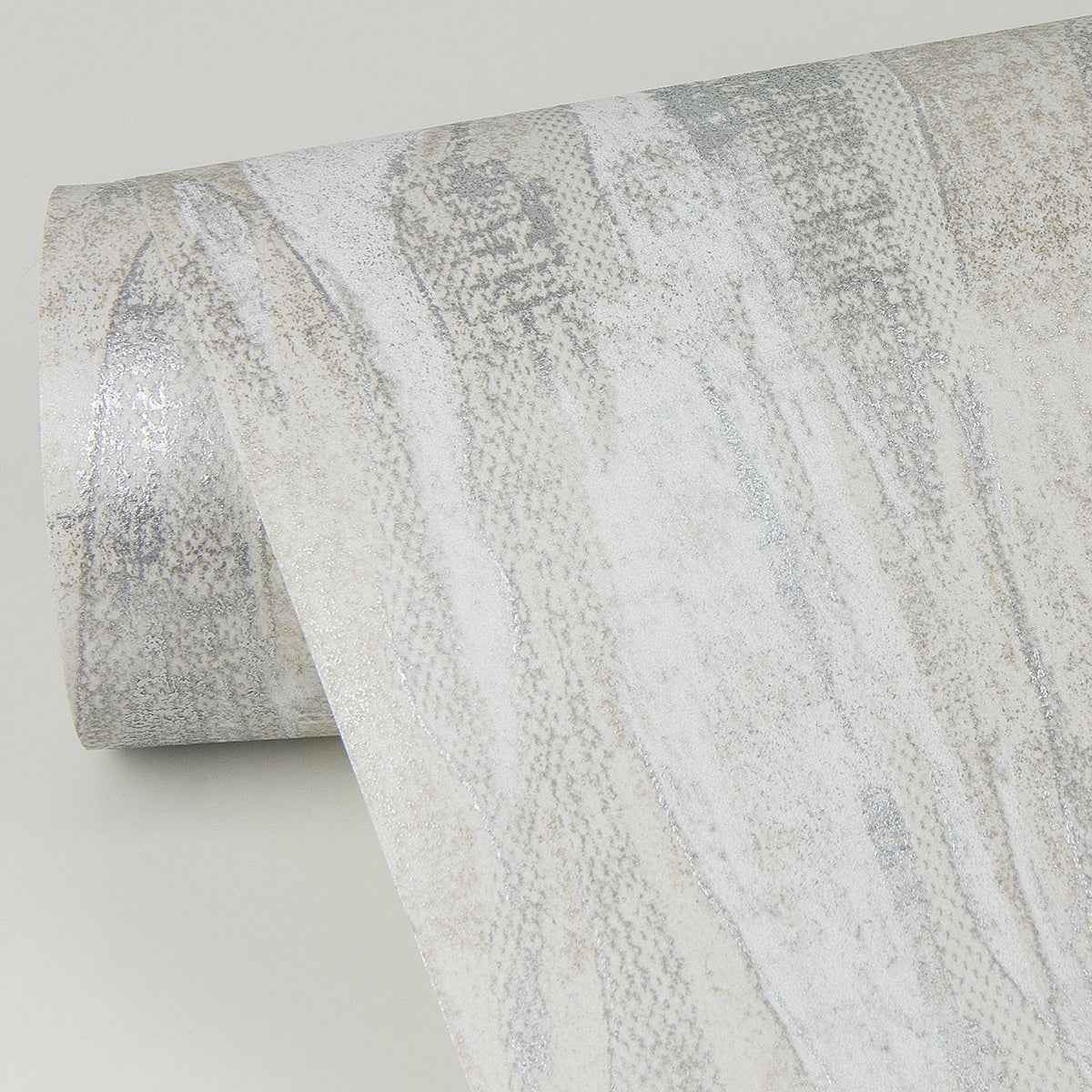 Suna Silver Woodgrain Wallpaper - York Wallcoverings - 4019-86485