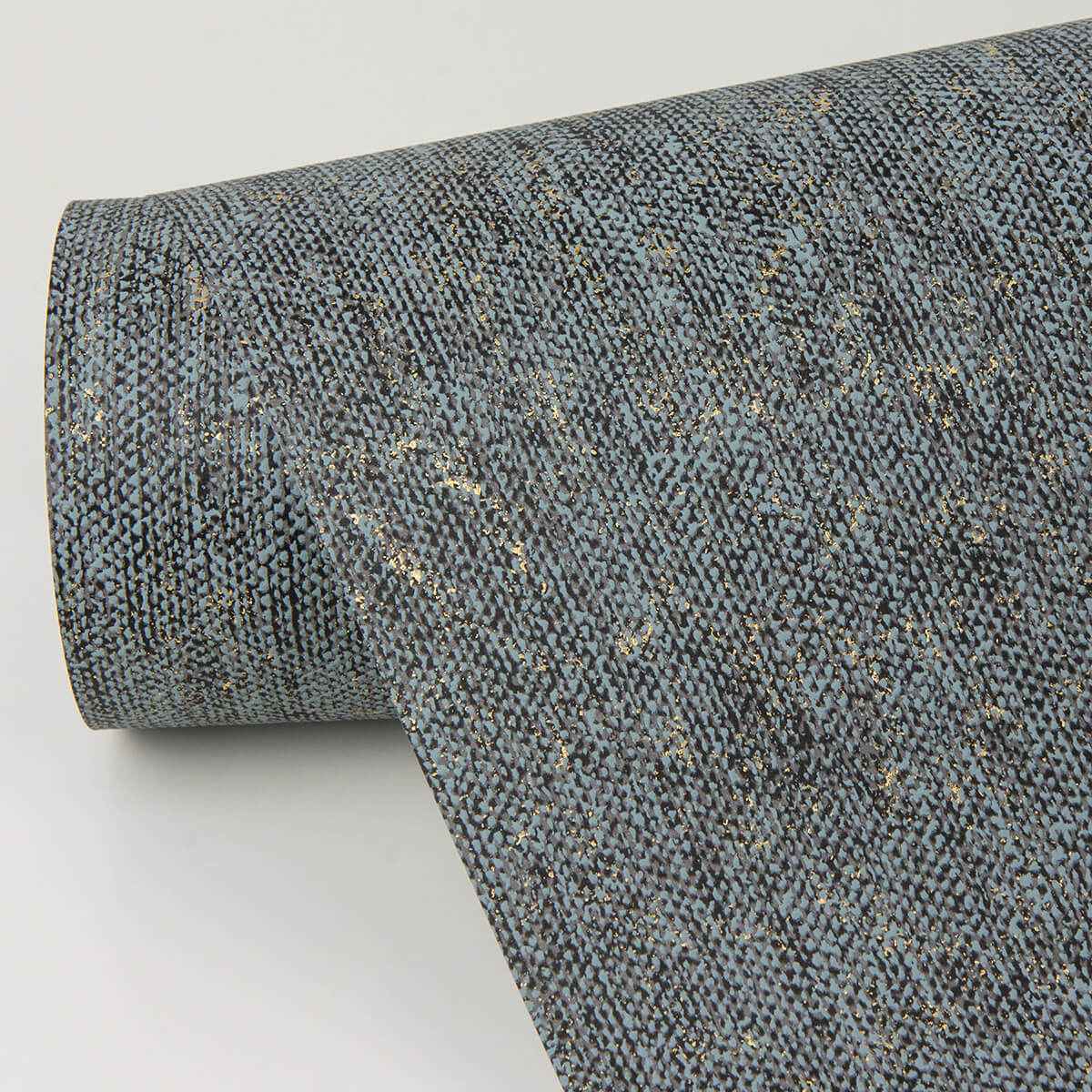 Reuss Slate Faux Fabric Wallpaper - York Wallcoverings - 4019-86497 - York Wallcoverings Wallpaper