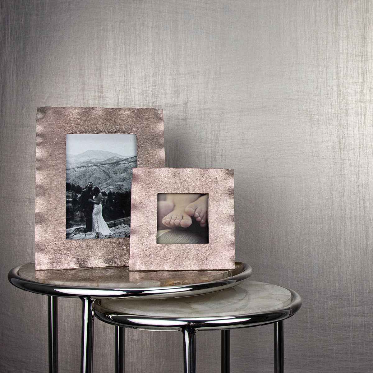 Lustre Champagne Silk Weave Wallpaper - York Wallcoverings - 2829-82002 - York Wallcoverings Wallpaper