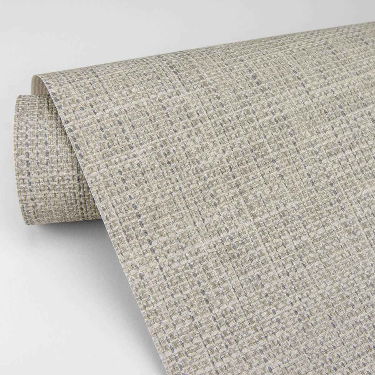 In The Loop Neutral Faux Grasscloth Wallpaper - York Wallcoverings - 2829-82059 - York Wallcoverings Wallpaper