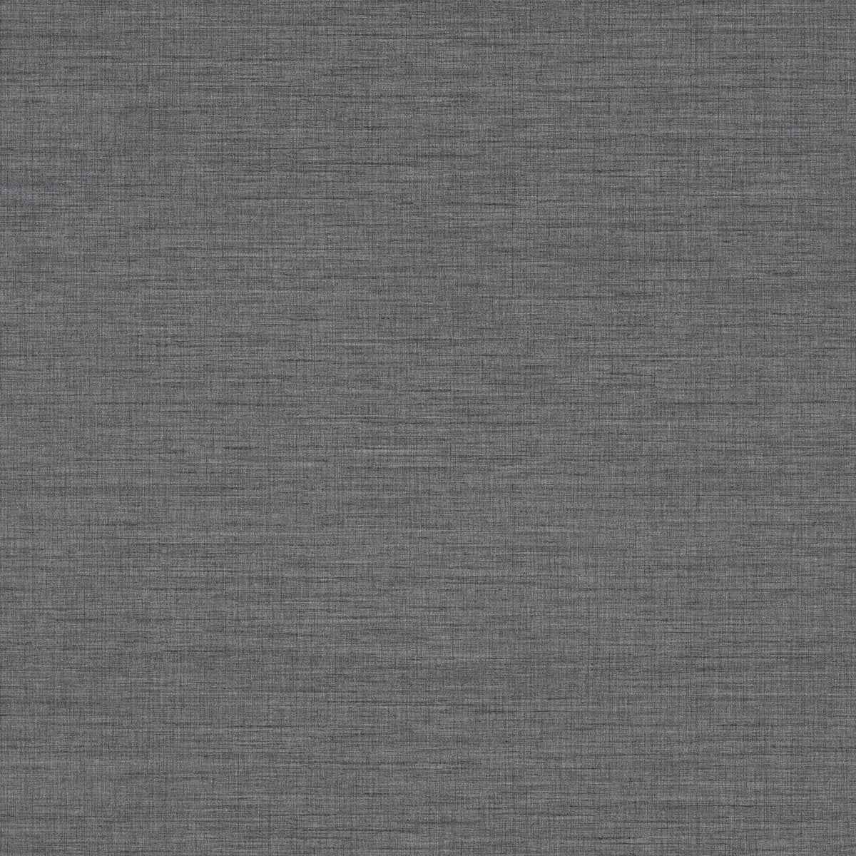 Essence Dark Grey Linen Texture Wallpaper - York Wallcoverings - 2829-82068