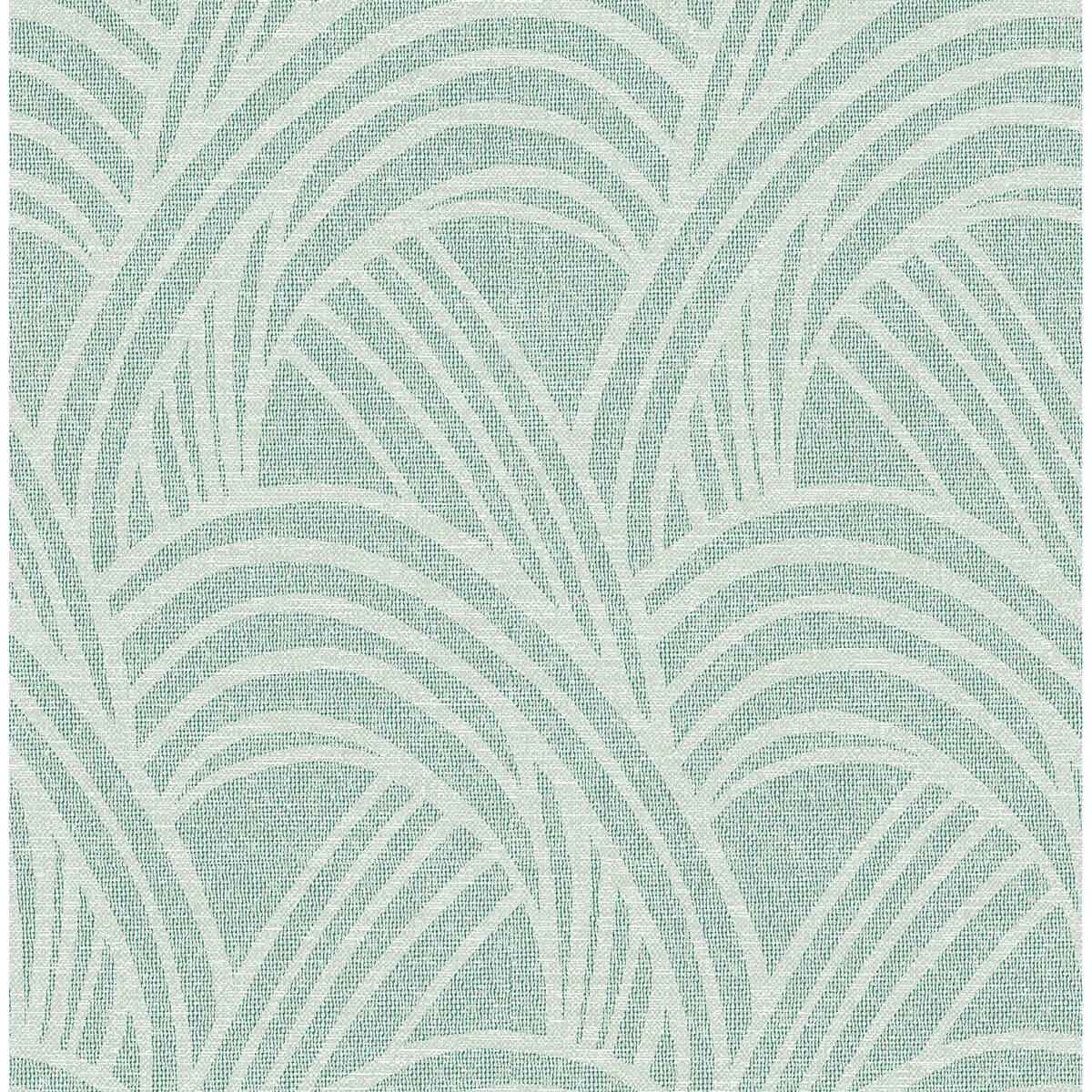 Farrah Green Geometric Wallpaper - York Wallcoverings - 2975-26218