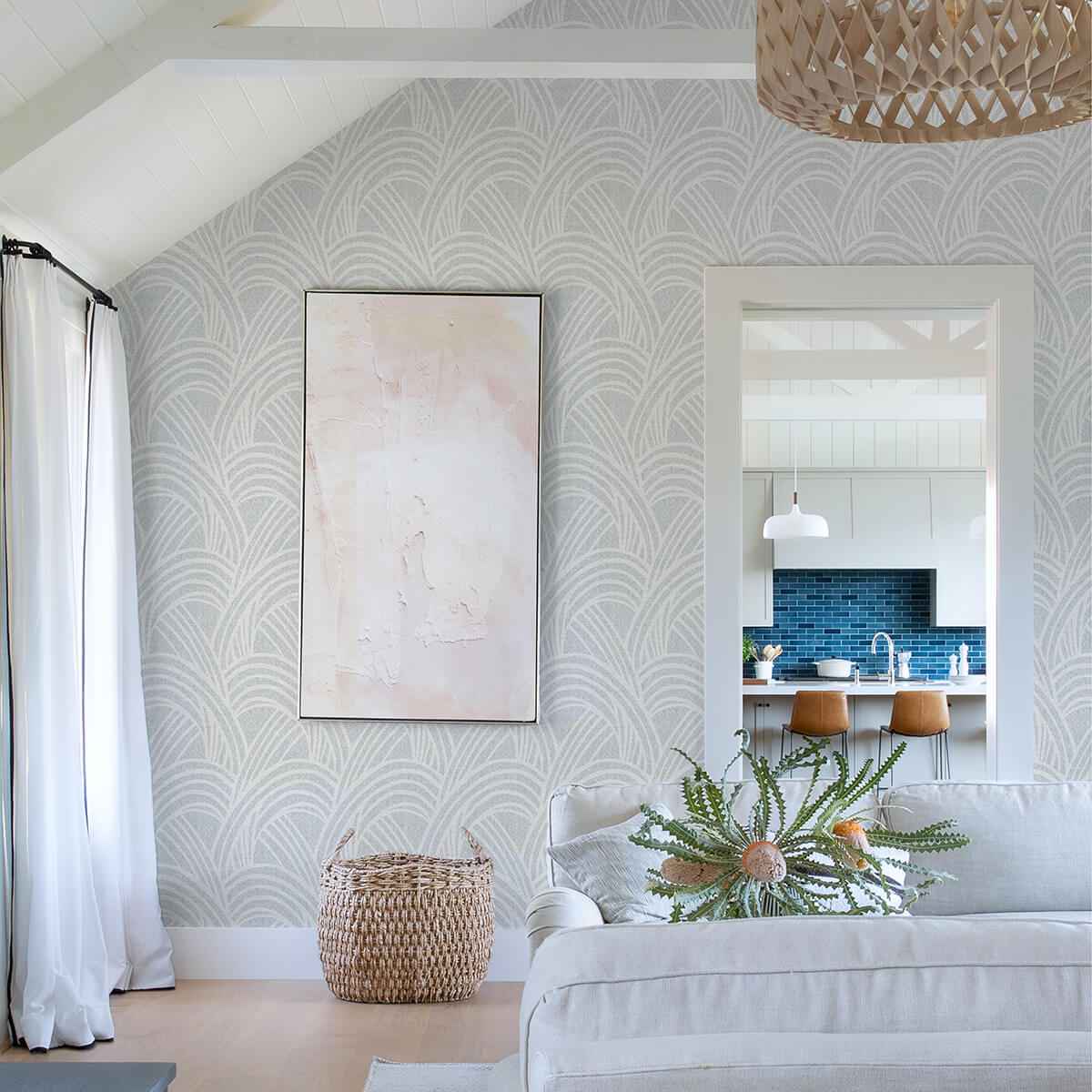 Farrah Grey Geometric Wallpaper - York Wallcoverings - 2975-26219 - York Wallcoverings Wallpaper