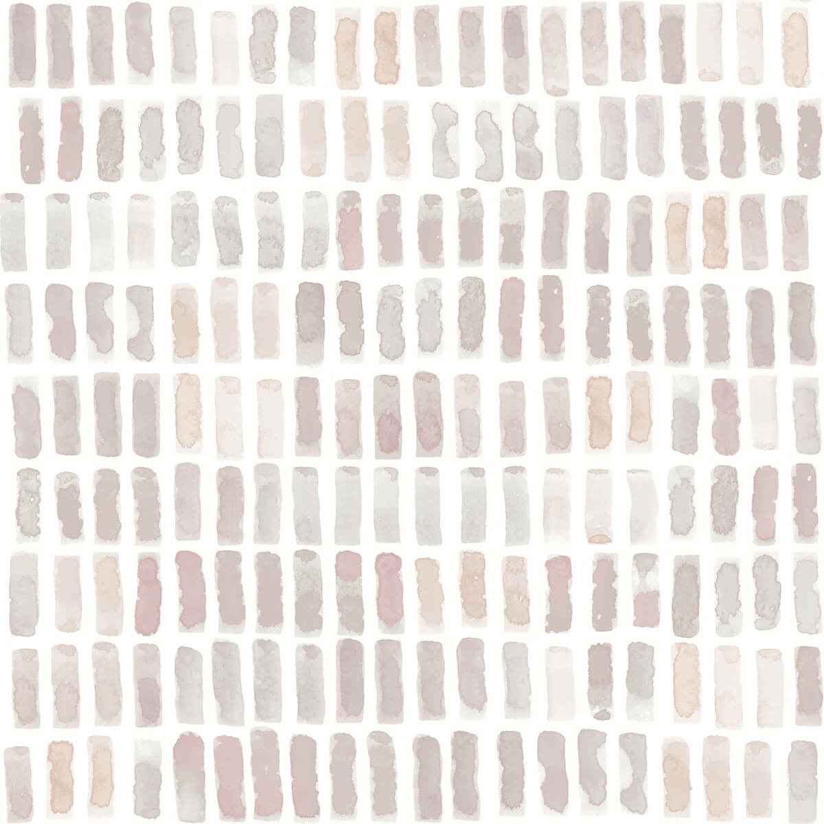 Brynne Blush Watercolor Wallpaper - York Wallcoverings - 2975-26222