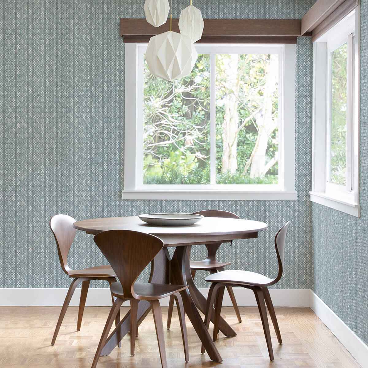 Felix Sky Blue Geometric Wallpaper - York Wallcoverings - 2975-26246 - York Wallcoverings Wallpaper