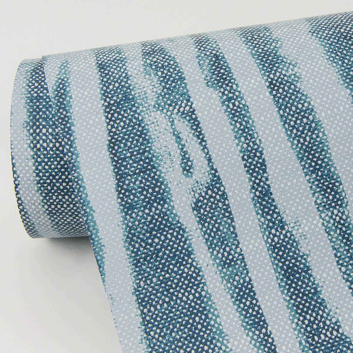 Nazar Indigo Indigo Stripe Wallpaper - York Wallcoverings - 2975-26248 - York Wallcoverings Wallpaper