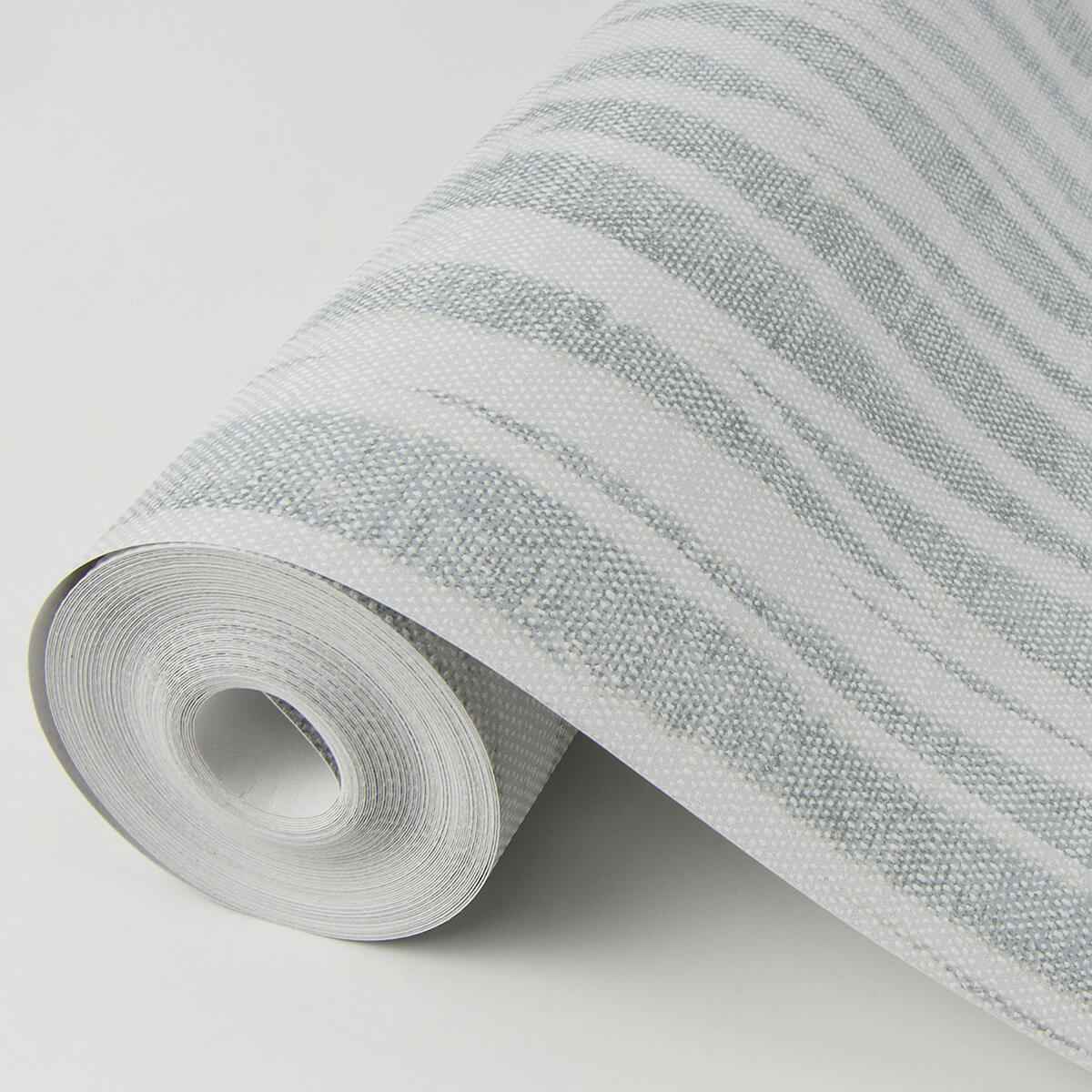 Nazar Light Grey Grey Stripe Wallpaper - York Wallcoverings - 2975-26250 - York Wallcoverings Wallpaper