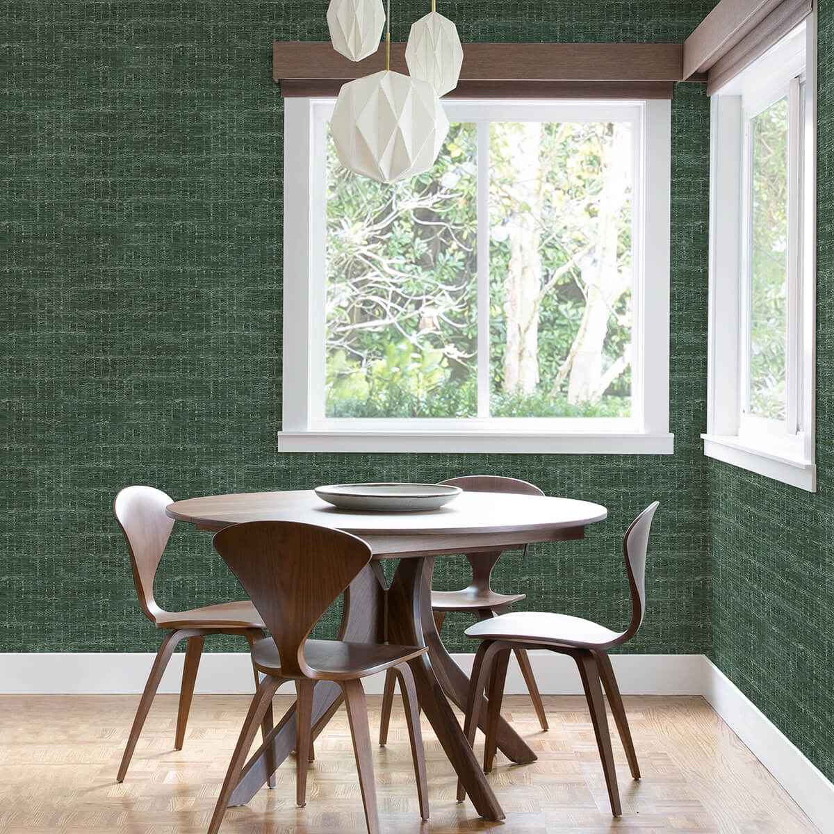 Samos Green Green Texture Wallpaper - York Wallcoverings - 2975-26255 - York Wallcoverings Wallpaper