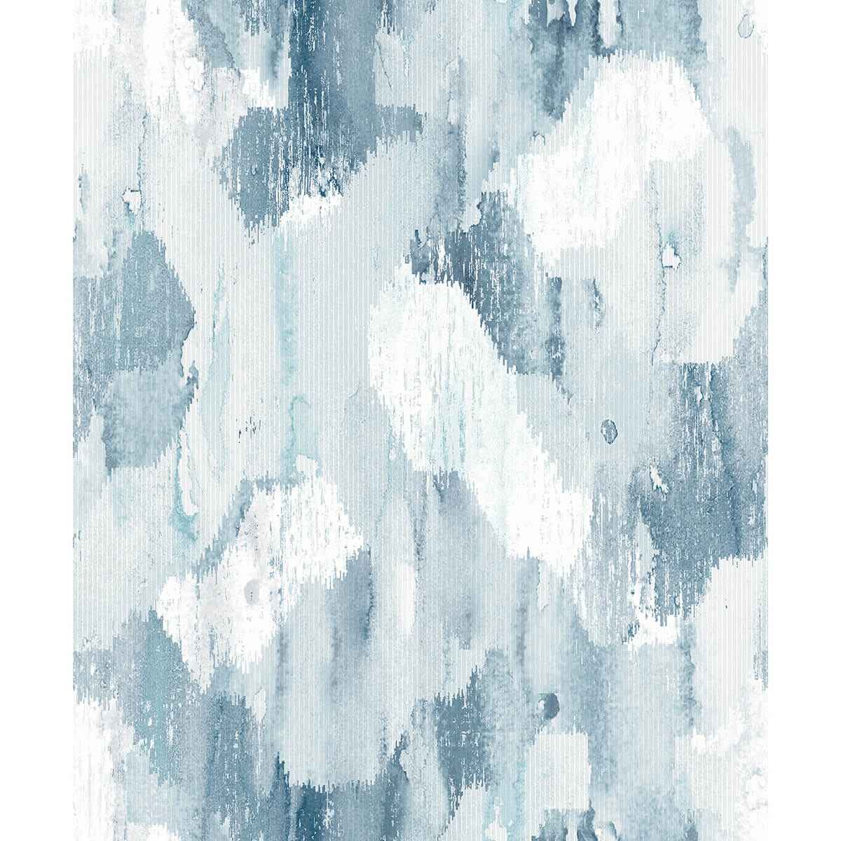Mahi Blue Abstract Wallpaper - York Wallcoverings - 2975-26261 - York Wallcoverings Wallpaper