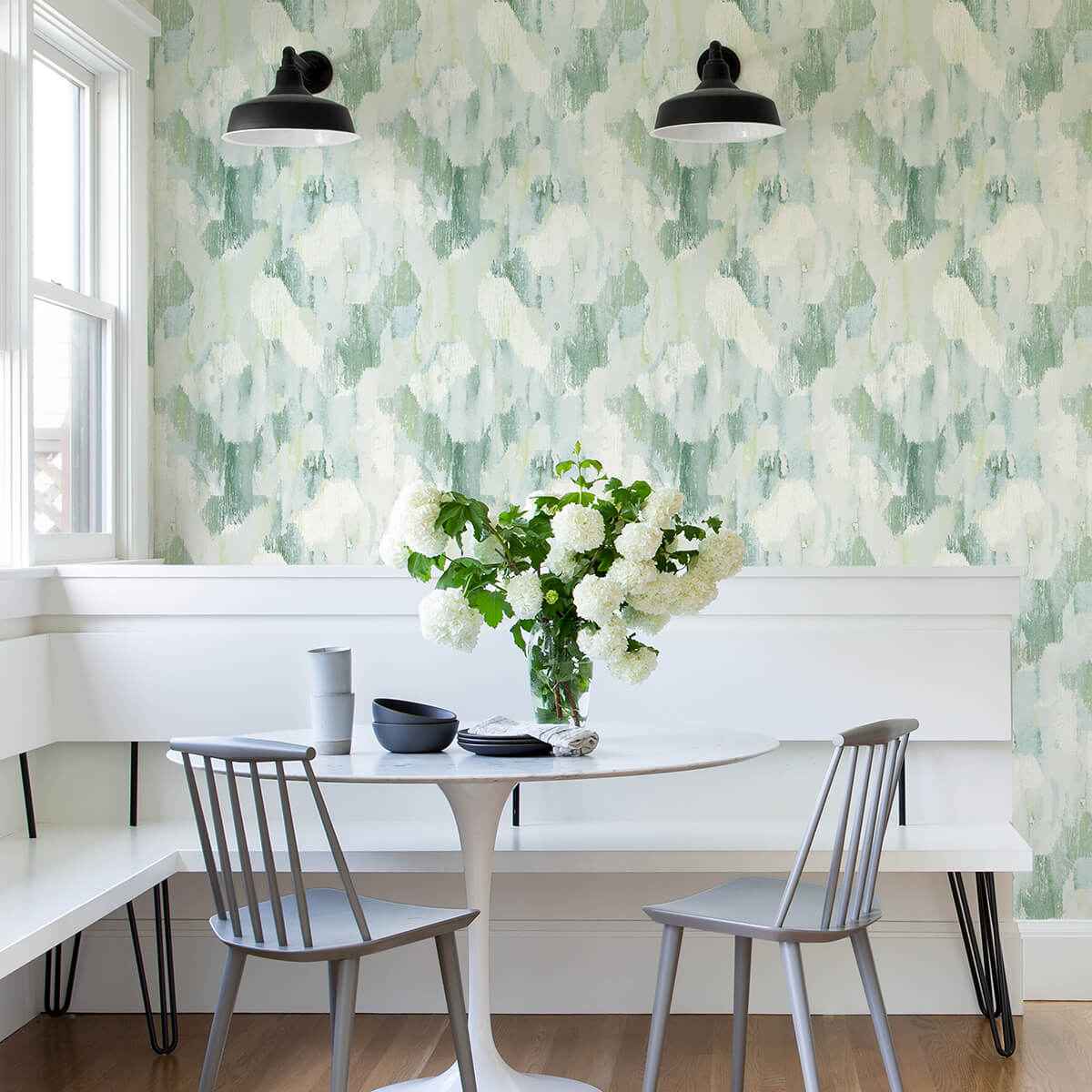 Mahi Green Abstract Wallpaper - York Wallcoverings - 2975-26262 - York Wallcoverings Wallpaper