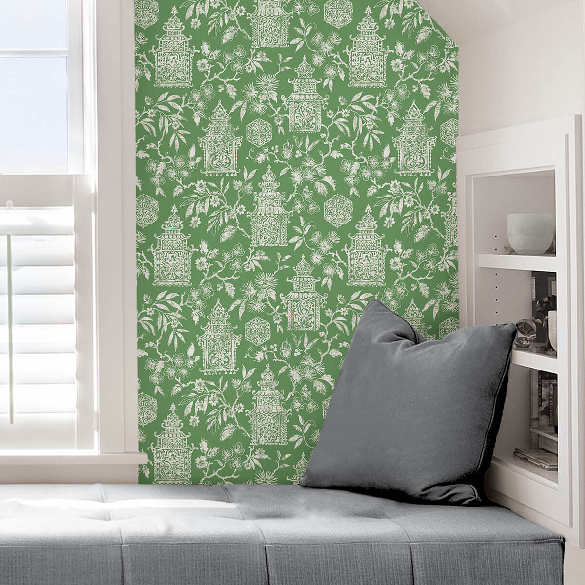 green-danson-peel-and-stick-wallpaper-york-wallcoverings-nus4036 - York Wallcoverings Wallpaper