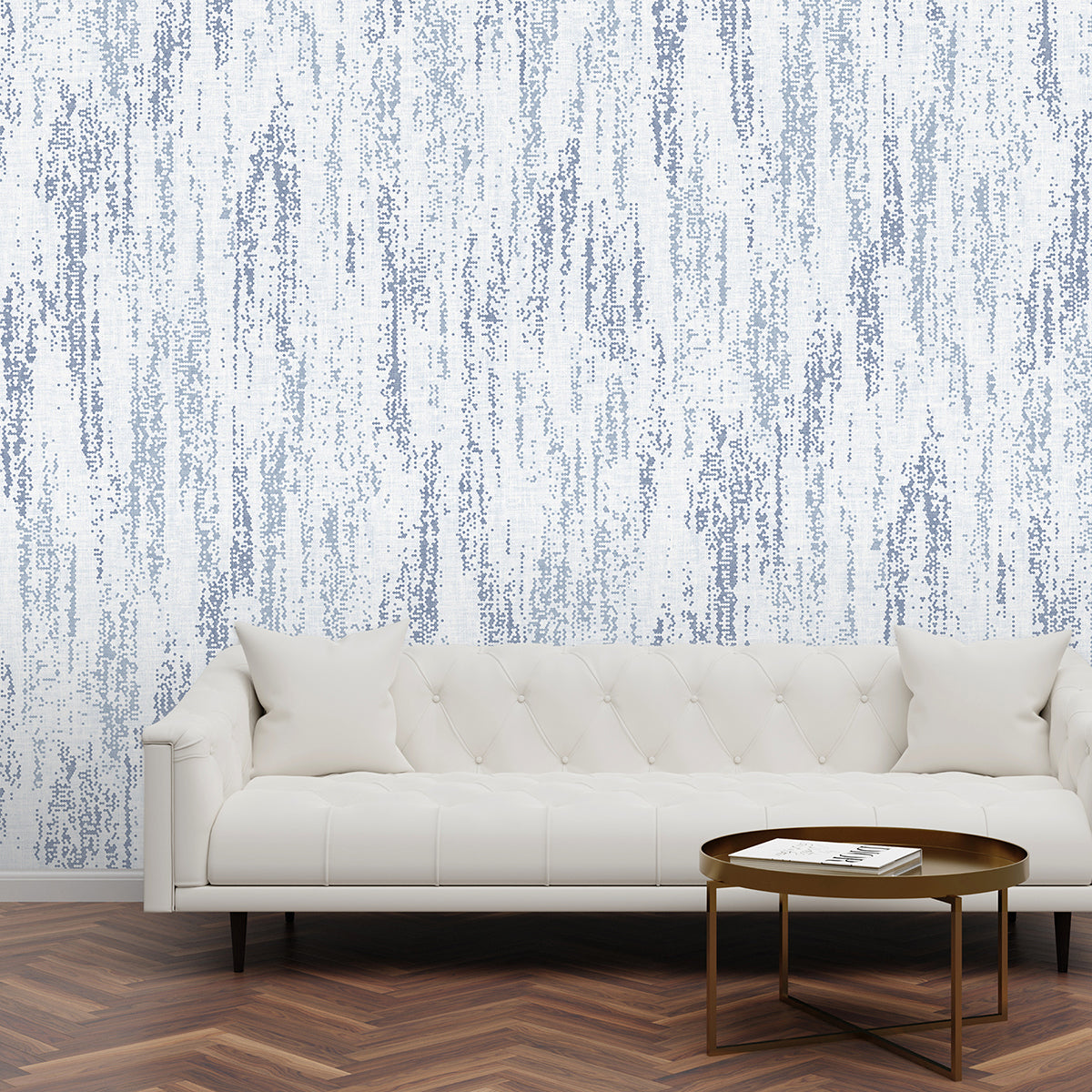 rainfall-ocean-blue-wall-mural-york-wallcoverings-astm3917 - York Wallcoverings Wallpaper