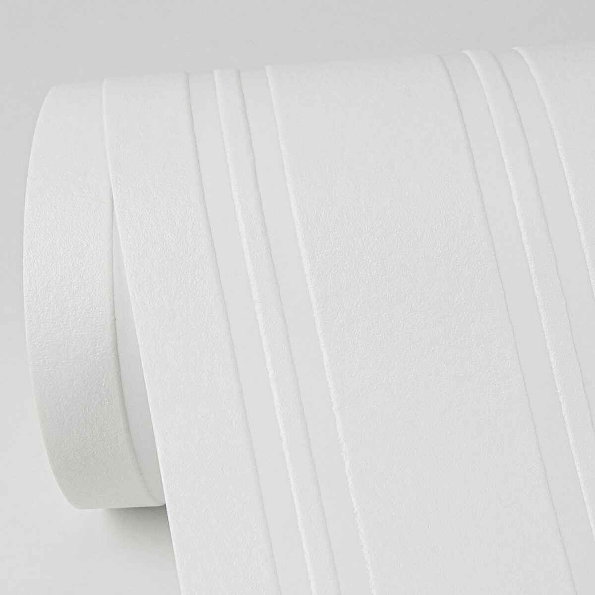 Elliott White Paintble Stripe Wallpaper - York Wallcoverings - 4000-2435-15 - York Wallcoverings Wallpaper