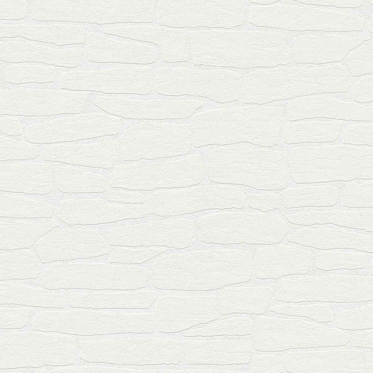 Pieter White Stone Paintable Wallpaper - York Wallcoverings - 4000-3554-16 - York Wallcoverings Wallpaper