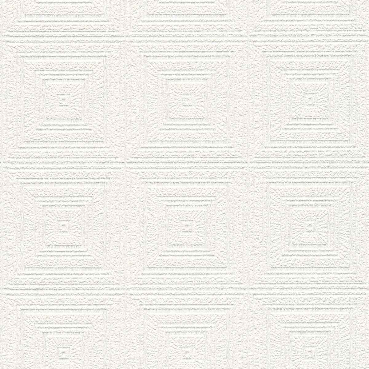 Wright White Tin Paintable Wallpaper - York Wallcoverings - 4000-6640-13