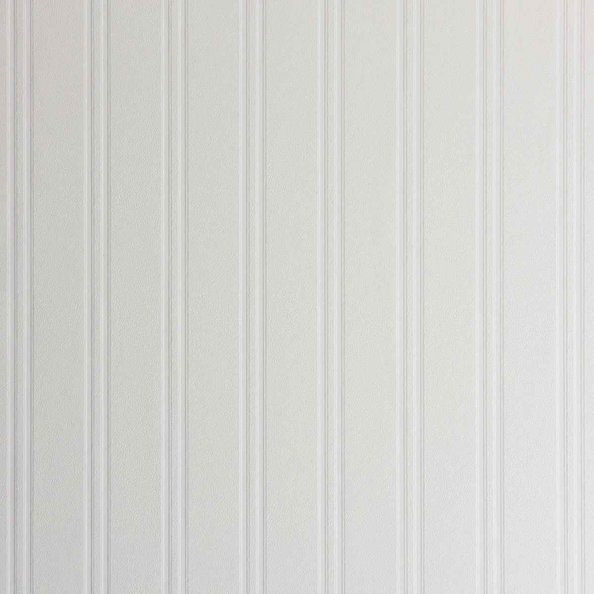 Murph White Beadboard Paintable Wallpaper - York Wallcoverings - 4000-59016 - York Wallcoverings Wallpaper