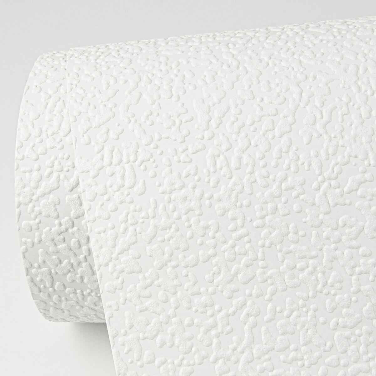 Arte White Spackle Paintable Wallpaper - York Wallcoverings - 4000-93995 - York Wallcoverings Wallpaper