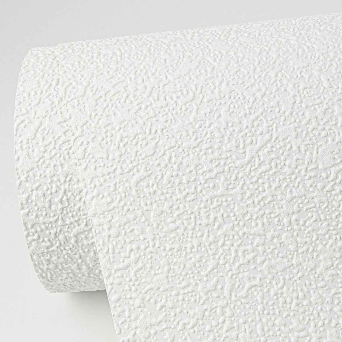 Stinson White Texture Paintable Wallpaper - York Wallcoverings - 4000-96299 - York Wallcoverings Wallpaper