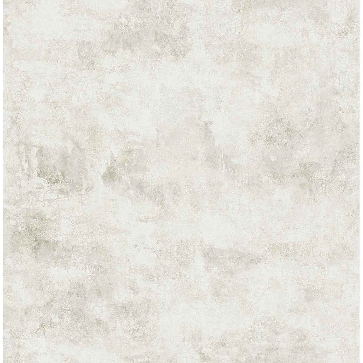 Artisan Plaster Aged White Texture Wallpaper - York Wallcoverings - AST4071