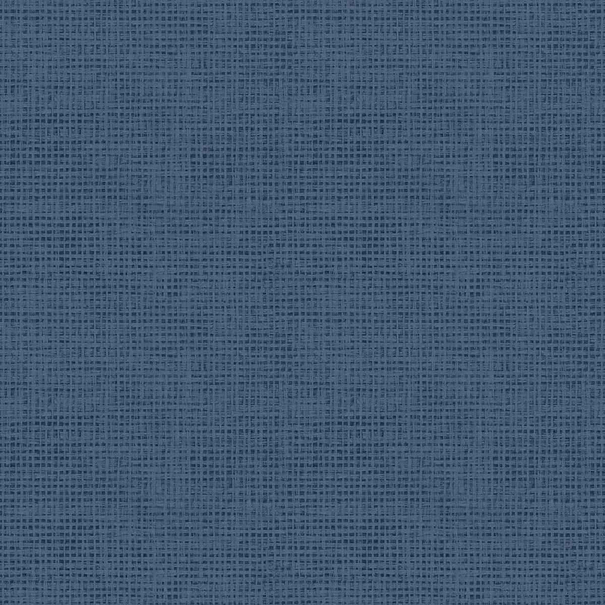 Nimmie Navy Navy Basketweave Wallpaper - York Wallcoverings - 3123-10002 - York Wallcoverings Wallpaper