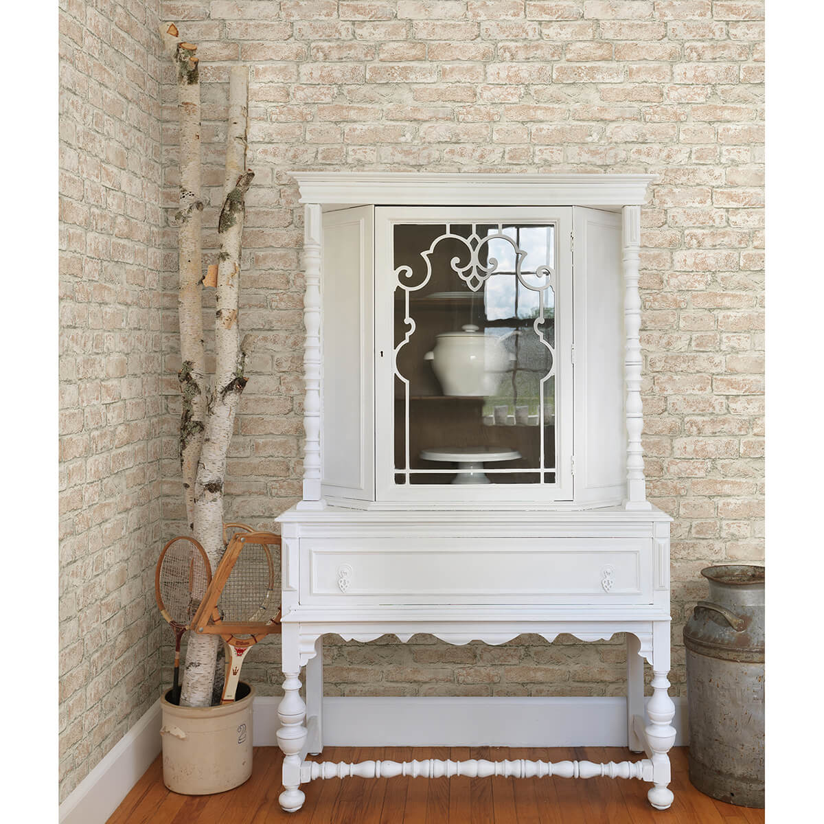 arlington-rust-brick-wallpaper-york-wallcoverings-3123-12482 - York Wallcoverings Papel pintado