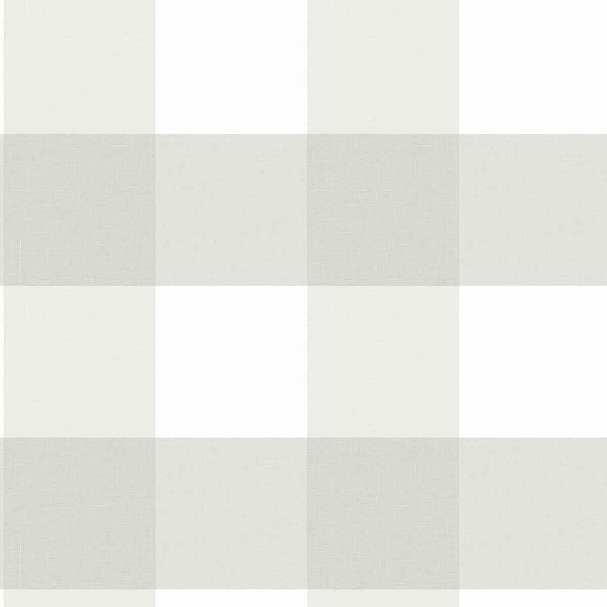 Amos Grey Gingham Wallpaper - York Wallcoverings - 3123-12531 - York Wallcoverings Wallpaper