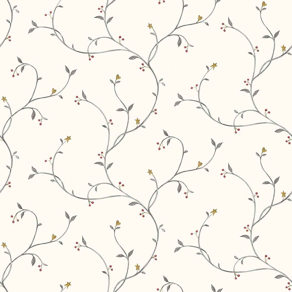 Kurt Black Tin Star Trail Wallpaper - York Wallcoverings - 3123-091510 - York Wallcoverings Wallpaper