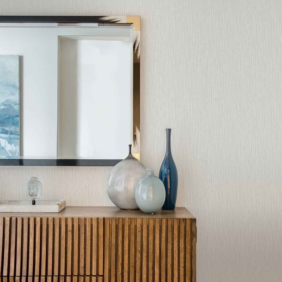 Abel Off White Textured Wallpaper - York Wallcoverings - 4025-82529 - York Wallcoverings Wallpaper
