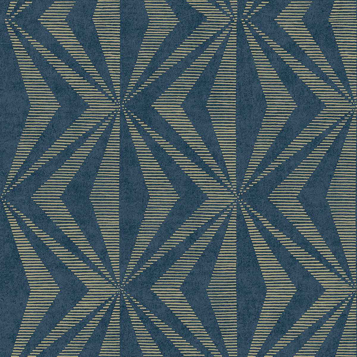 Monge Blue Geometric Wallpaper - York Wallcoverings - 4025-82552 - York Wallcoverings Wallpaper