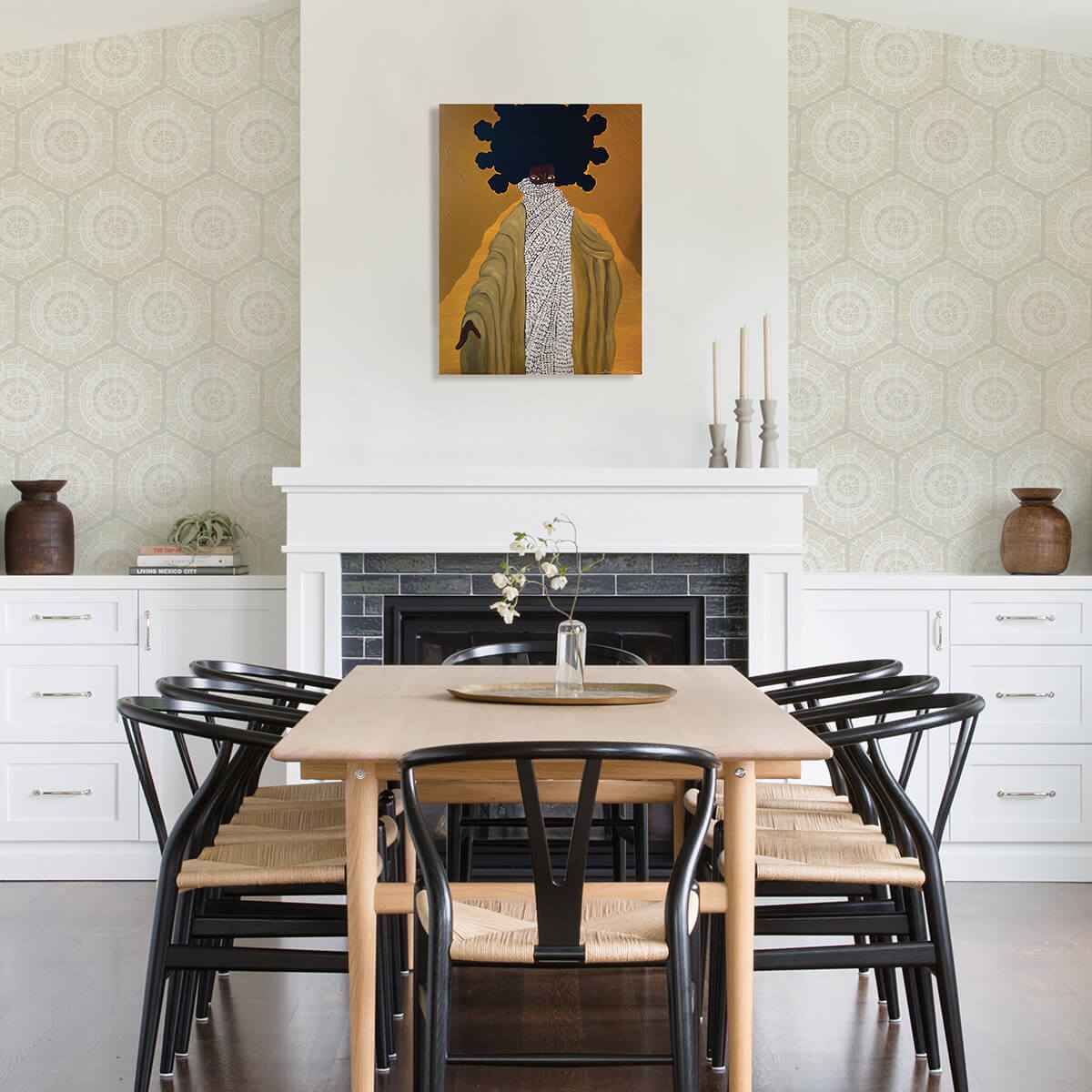 Cream Harmony Peel & Stick Wallpaper - York Wallcoverings - LLS4124