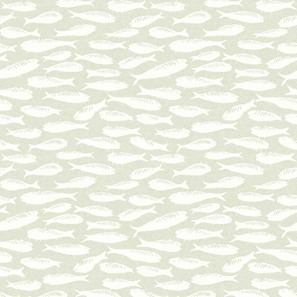 Nunkie Sage Sardine Wallpaper - York Wallcoverings - 3122-10514 - York Wallcoverings Wallpaper