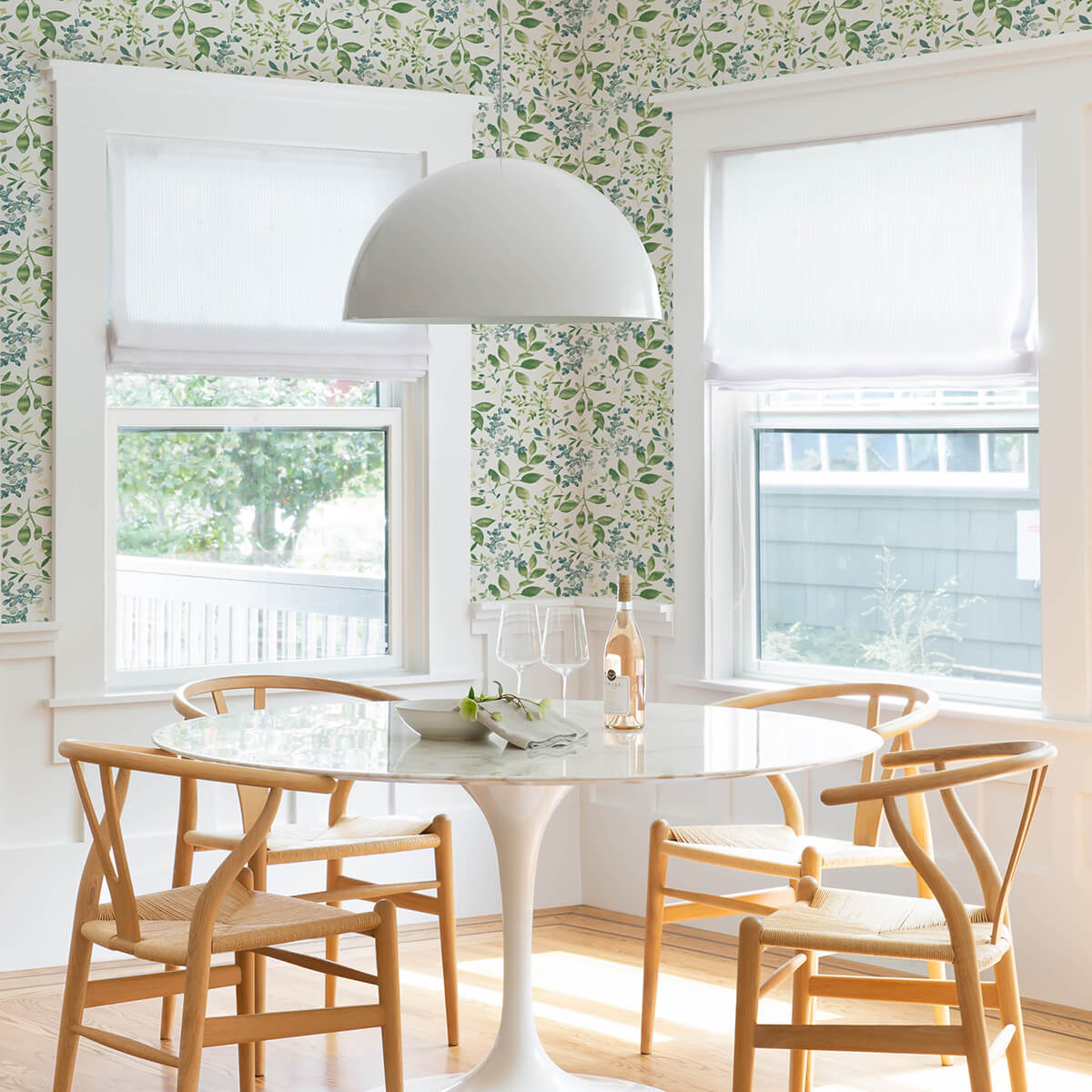 tinker-green-woodland-botanical-wallpaper-york-wallcoverings-3122-11104 - York Wallcoverings Wallpaper