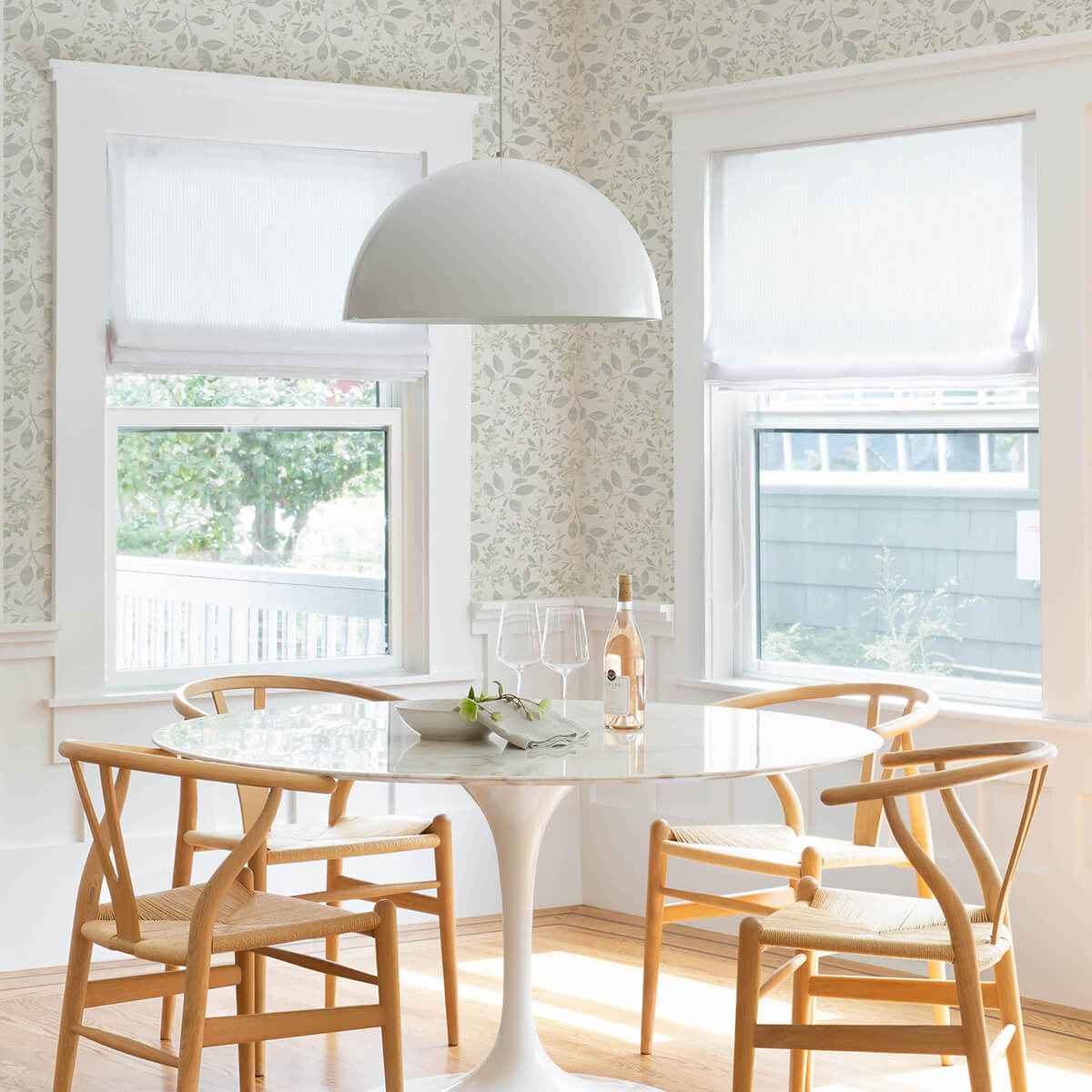 Tinker Teal Woodland Botanical Wallpaper - York Wallcoverings - 3122-11114 - York Wallcoverings Wallpaper